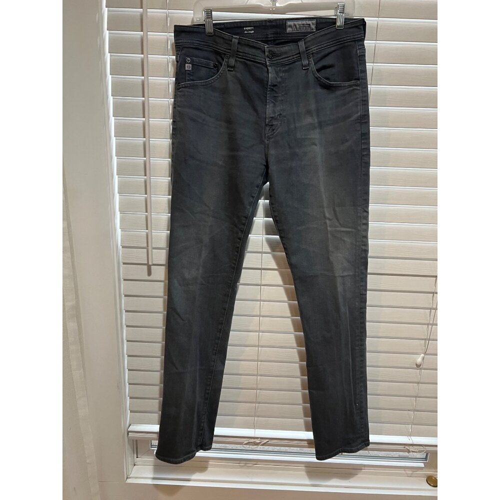 AG Adriano Goldschmied The Everett Slim Straight Jeans  - Size‎ 33x34
